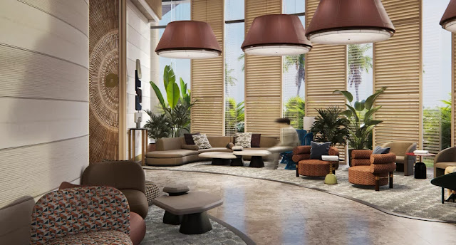 Welcome Area at The Haraya Residences Bridgetowne Welcome Area at The Haraya Residences Bridgetowne